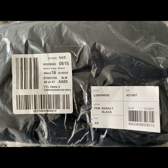 Helmut Lang Ribbed Base Midi Dress - Picture 3 of 3